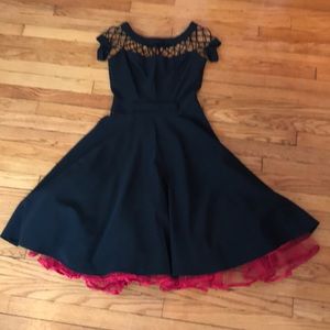 EUC Bettie Page petticoat and BP Tatyana dress